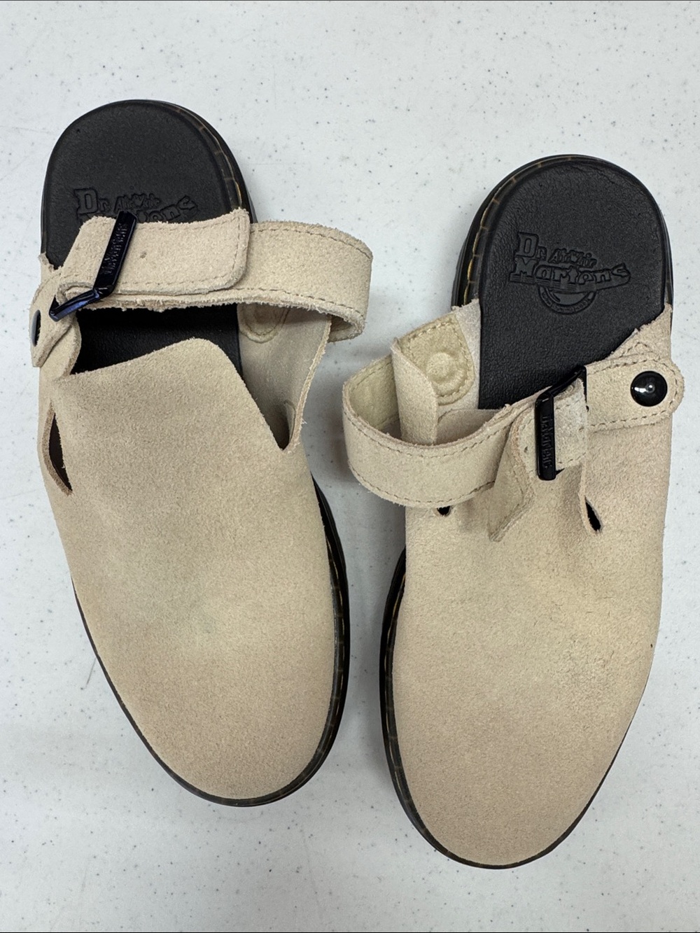 Beautiful cream colored Doc Marten clogs
